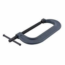 806, 800 Series Standard Depth Drop Forged C-Clamp, 0 - 6” Opening, 2-15/16” Throat