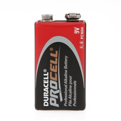 Duracell ProCell 9v Alkaline Batteries