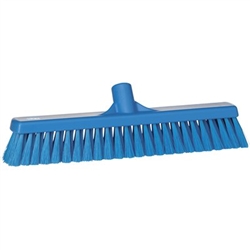 Vikan 3179, Vikan Broom- Medium This fully color-coded medium-bristled floor broom is great for sweeping fine particles