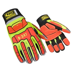 Ringers Gloves 347, 347 Rescue Glove (Hi Viz)