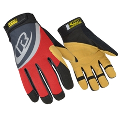 Ringers Gloves 355, 355 Rope Rescue Glove (Red)