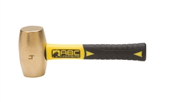 ABC Hammers, Inc.-4 lb. Brass Hammer with 8