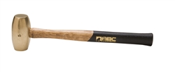ABC Hammers, Inc.-5 lb. Brass Hammer with 15" Wood Handle