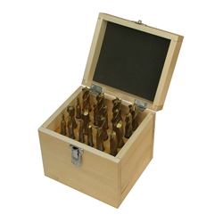 20 Piece Tin-Coated Double End Mill Set
