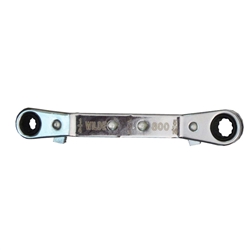 Wilde Tool 800-BB, Wilde Tools- 1/4" x 5/16" Offset Ratchet Box Wrench Manufactured & Assembled in U.S.A.Finish : Polished, Each