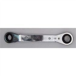 Wilde Tool 803-BB, Wilde Tools- 5/8" x 11/16" Offset Ratchet Box Wrench Manufactured & Assembled in U.S.A.Finish : Polished, Each