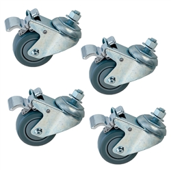3" Swivel and Lock CASTER 7/8 (4 Pieces)