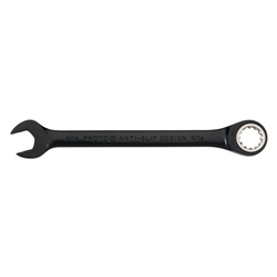 Proto JSCR10, Proto - Black Chrome Combination Non-Reversible Ratcheting Wrench 5/16" - Spline