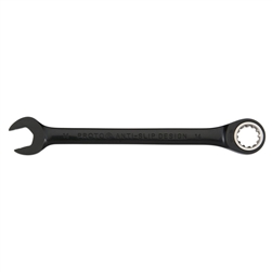 Proto JSCRM09, Proto - Black Chrome Combination Non-Reversible Ratcheting Wrench 9 mm - Spline