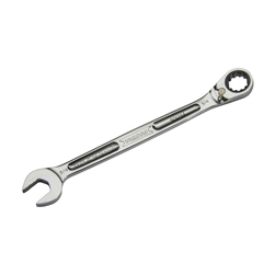 Proto JSCR12T 3/8" Ratchet Combination Wrench 12 Point Chrome Steel 