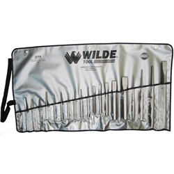 Wilde Tool K20.NP-VR, Wilde Tools- 20-Piece Punch and Chisel Set Manufactured & Assembled in Hiawatha, Kansas U.S.A.20-Piece SetMaster Mechanics' SetFinish : Polished, Each